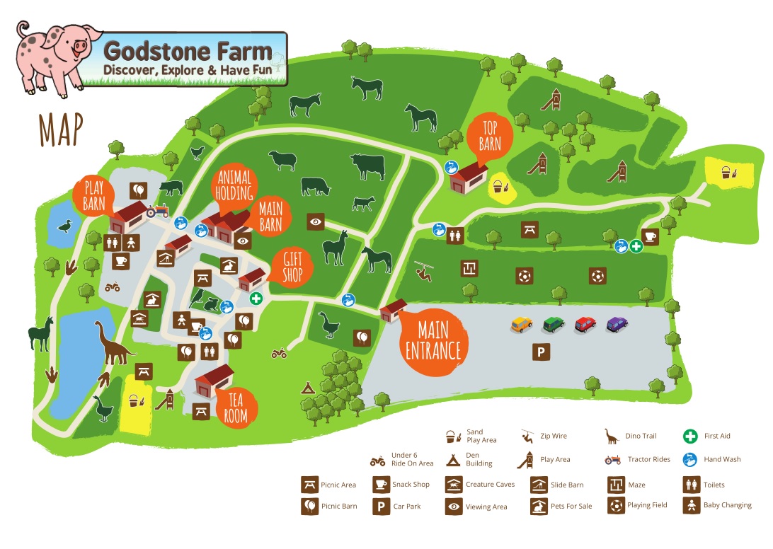 farm-map-surrey-godstone-farm