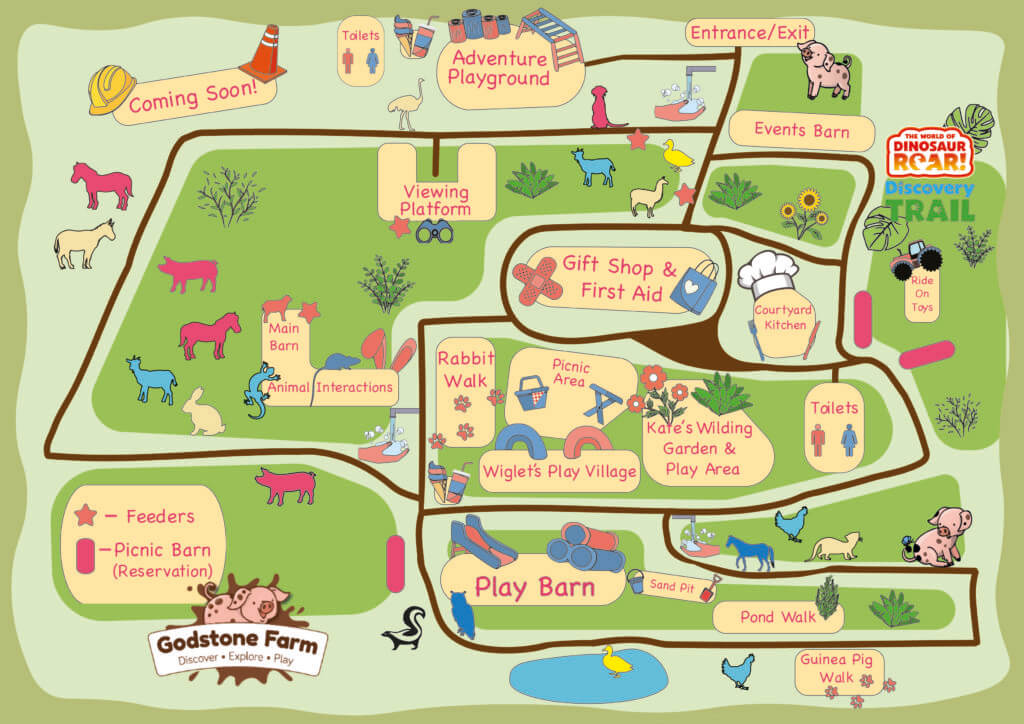 Farm Map | Surrey | Godstone Farm